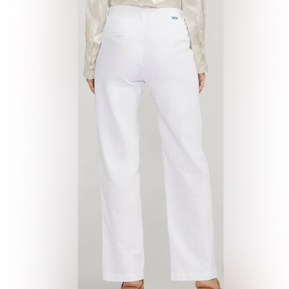 JAG Women's Slimming Trouser Pants white size 8 - Picture 2 of 7